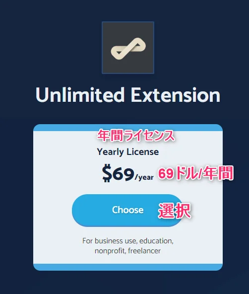 All-in-One WP Migration unlimited extensionの料金